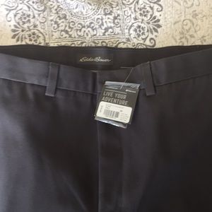 NWT Eddie Bauer Flat Front Men’s Pants